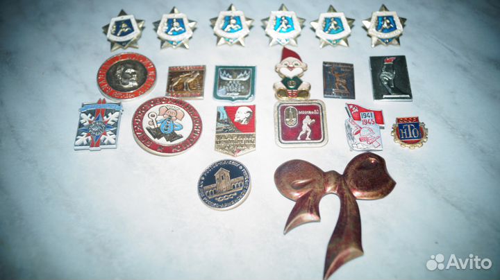 Значки период СССР
