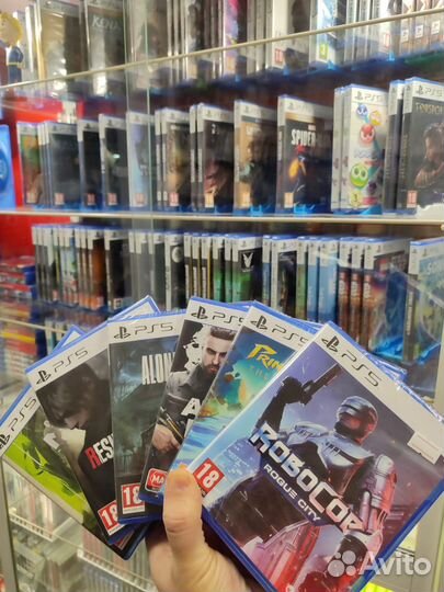 Игры на дисках Playstation 5/ ассортимент игр