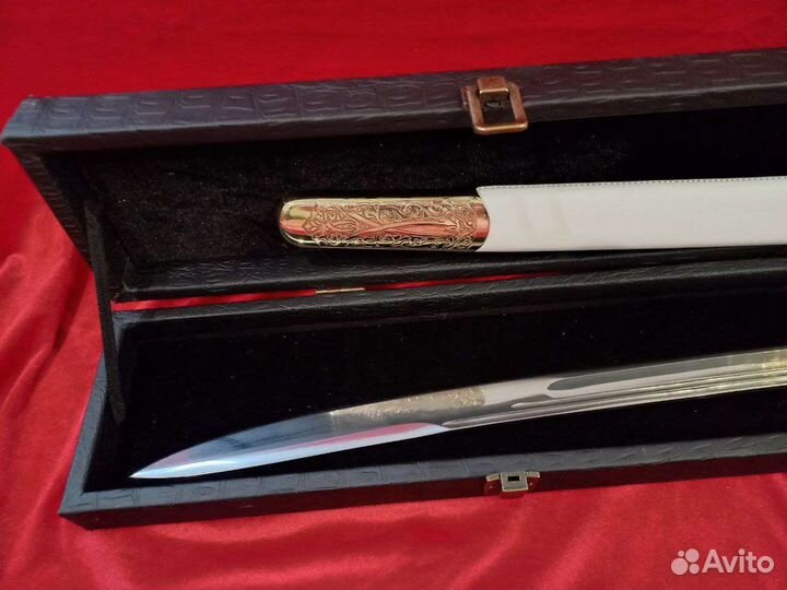 Шашка казачья наградная 3 дола с футляром