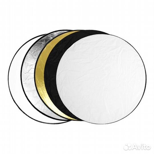 Складной круглый отражатель 80 см 5 в 1