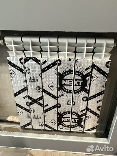 Шумоизоляция батарей, радиатора