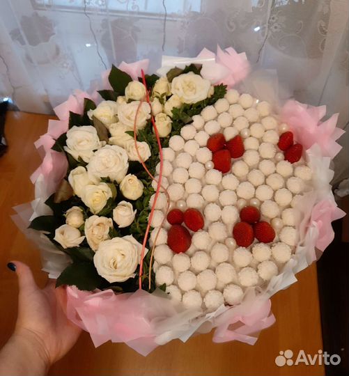 Съедобные букеты, подарок женщине