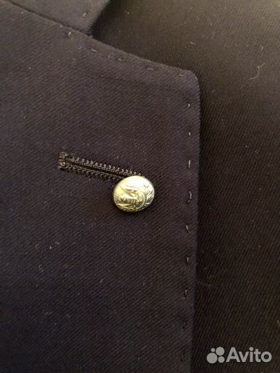 Пиджак темно синий