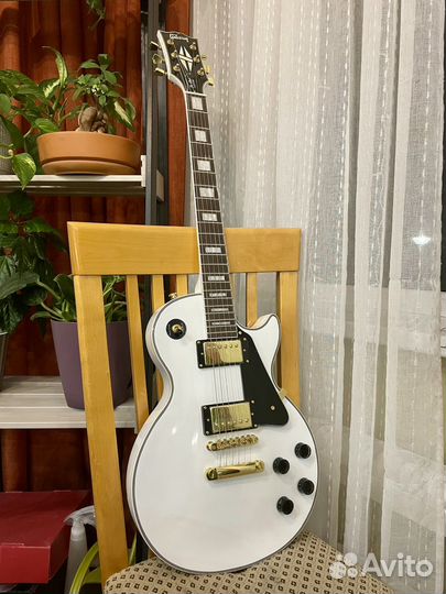 Gibson Les Paul Custom White Copy