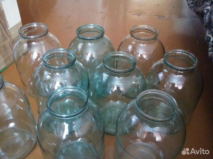 Стеклянная банка 3л,0,5л