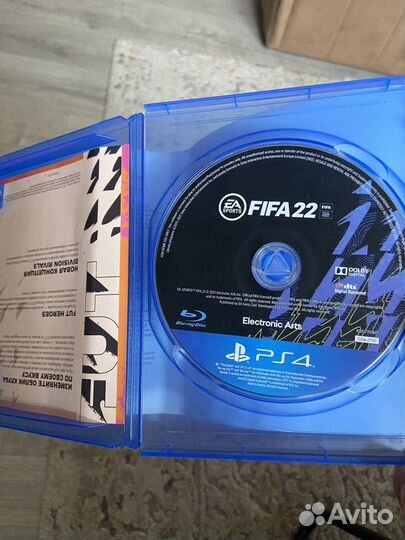 Игра для приставки ps Fifa 22