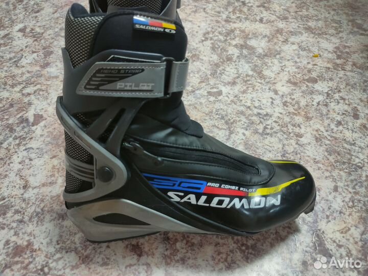 Лыжные ботинки salomon pro combi pilot 42 размер
