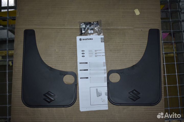 Брызговики задние (к-т 2шт.) Suzuki swift 2010