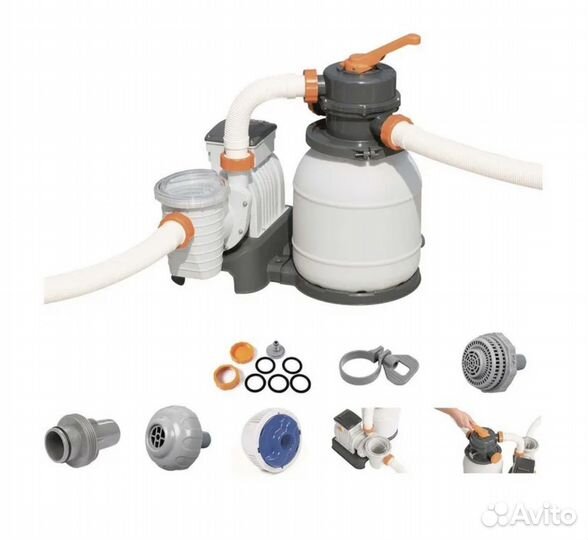 Фильтр-насос песочный Bestway 5678 л/ч 58497