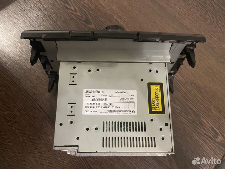 Штатная магнитола toyota bb pioneer