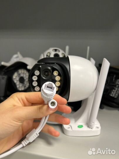 Видит номера камера уличная WiFi с зумом 8х (Арт.5