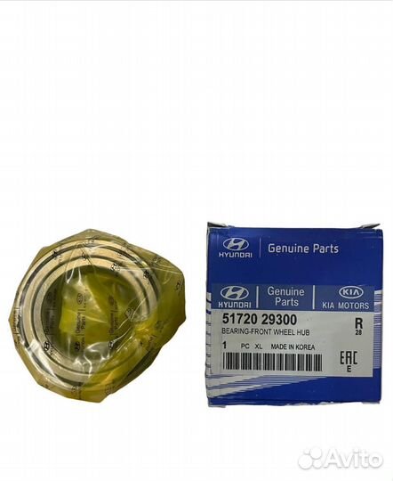 Подшипник ступицы передней Hyundai/Kia