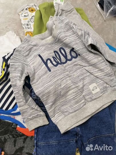 Пакет вещей 2-4 года мальчик