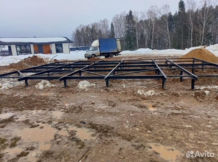 Винтовые сваи под ключ