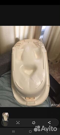 Ванночка для купания с горкой