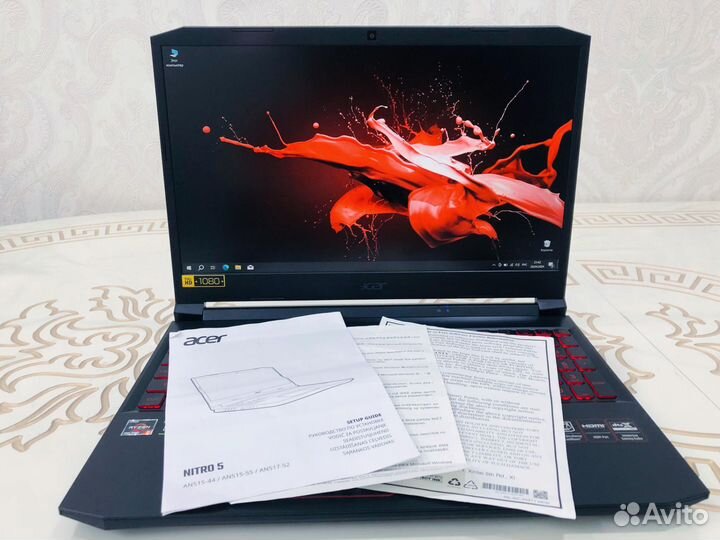 Acer Nitro 5 Gaming/Ryzen 4600H/GTX 1650Ti/512/IPS