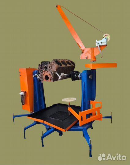 Кантователь двигателя