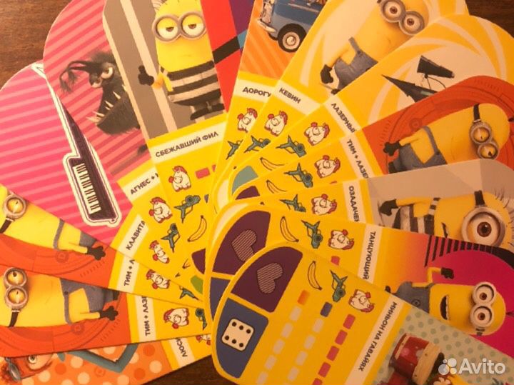 Карточки «Миньоны»