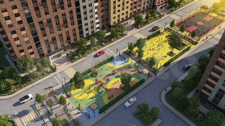 2-к. квартира, 68,4 м², 15/16 эт.