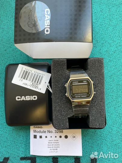 Casio A168XES-1B Vintage For Men & Women