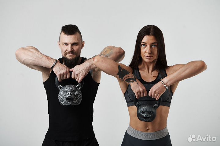 Гиря медведь 24 кг