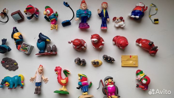 Киндер сюрприз Ландрин Попугай Кеша