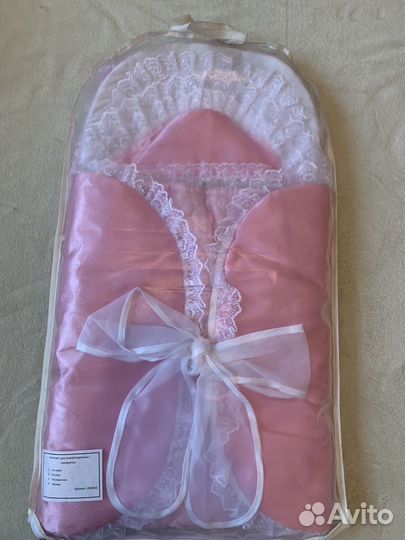 Конверт на выписку летний