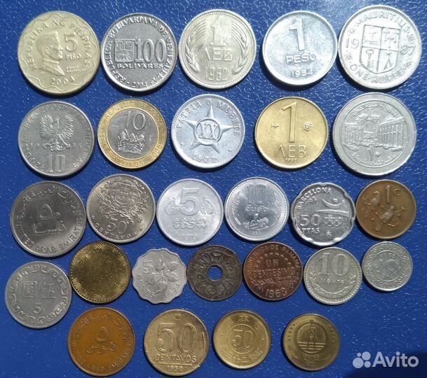 Иностранные монеты по 70