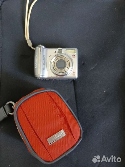Компактный фотоаппарат canon