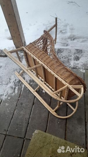 Детские санки коляска бу