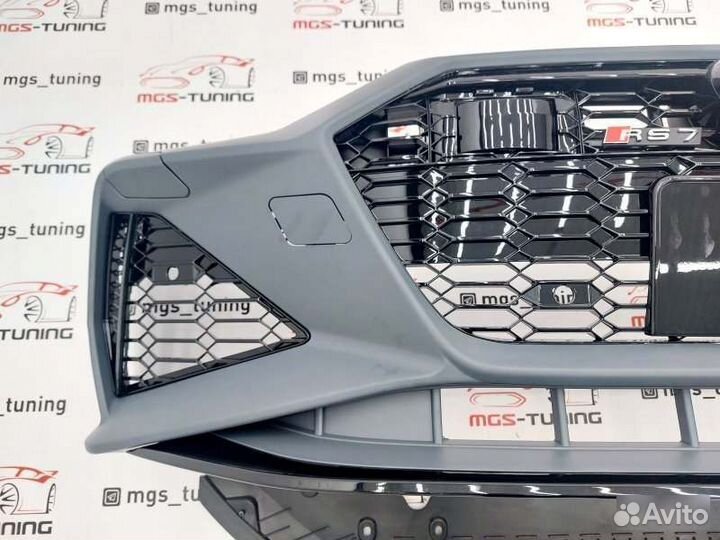 Передний бампер RS7 Audi A7 4K 2017+ Ауди А7 рс7