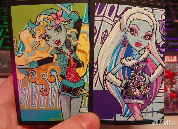 Наклейки Monster High Panini 2013 и 2014