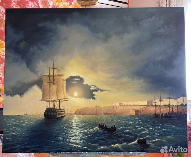 Картина маслом Айвазовский,море,пейзаж