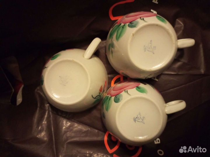 Чашечки и Тарелочки времён СССР