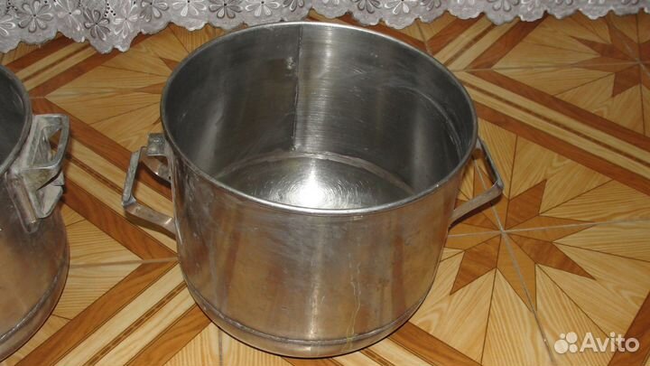Емкость из нержавеющей стали 27 литров 2 шт