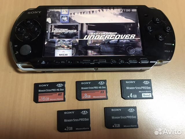 Карта памяти для psp с играми Зарядка Аккум