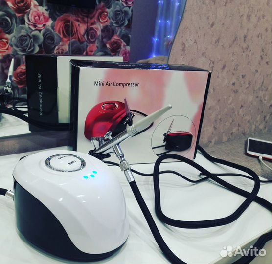 Аэрограф с компрессором