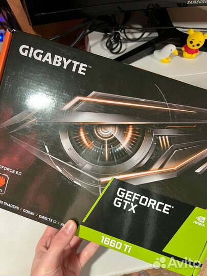 Видеокарта Gtx 1660ti 6gb gigabyte