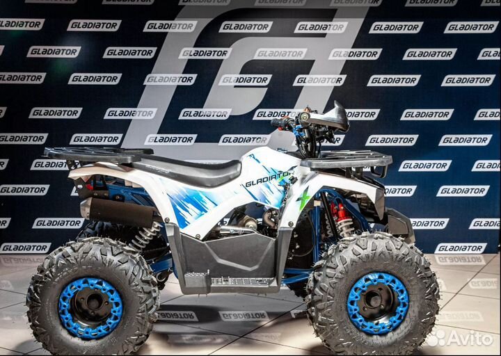 Квадроцикл подростковый gladiator H125 LUX белый