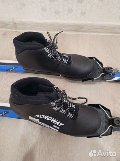 Беговые лыжи с ботинками