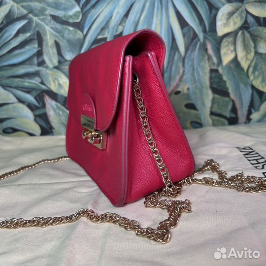 Сумка baldinini кроссбоди красная