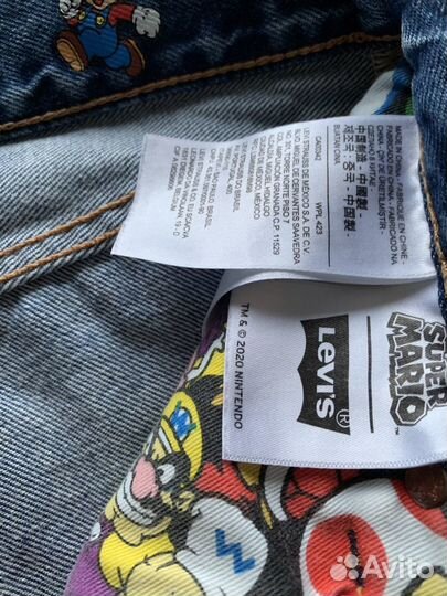 Джинсы Levi's x Super Mario 501 93