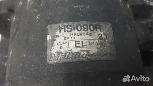 Компрессор кондиционера бензиновый honda jazz 1 (4