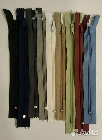Молнии брючные 16, 18, 20см