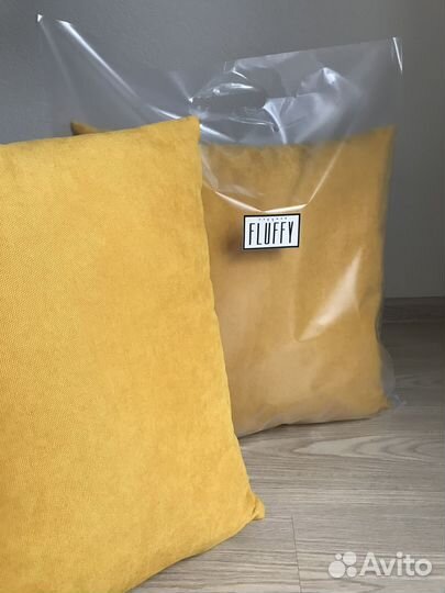 Подушка декоративная, канвас