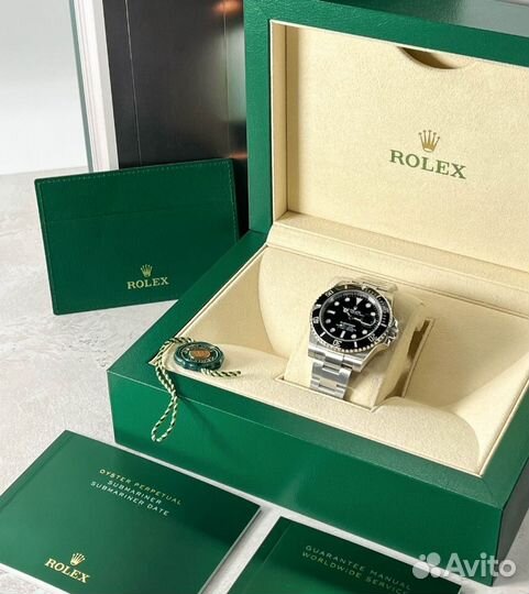 Часы rolex чёрные