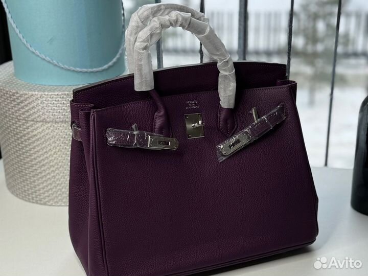 Сумка Hermes birkin 35 натуральная кожа