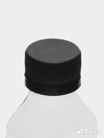 Флакон плоский 100 мл с двухкомпонентной крышкой