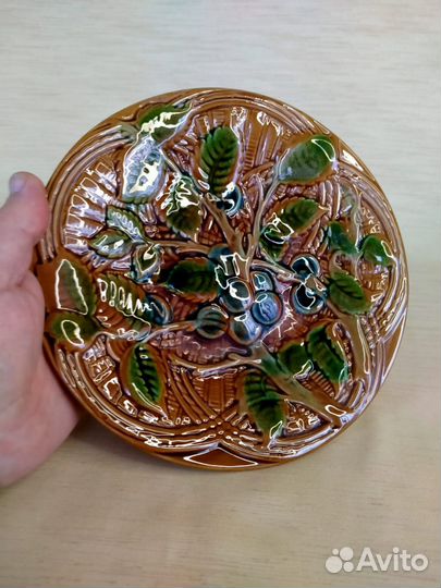 Тарелка настенная зик Конаково