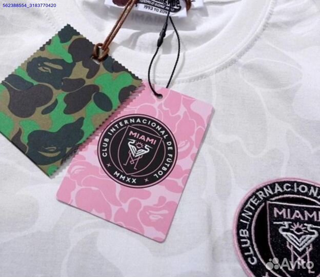 Футболка bape Inter Miami (Арт.55200)